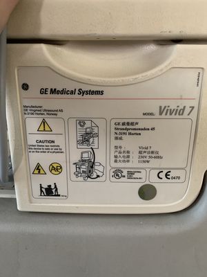 GE Vivid 7 Medical Ultrasound System M3s Transducer